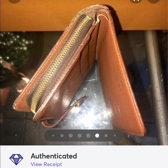 Authentic Louis Vuitton Monogram Porte Papier Zippy Wallet - Picture 9 of 12